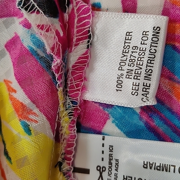 Studio Works women's multi color blouse Size: 2X - Picture 7 of 9